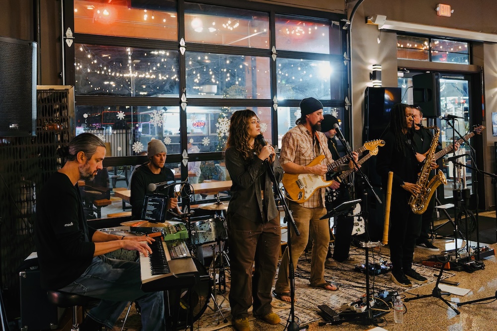 Mellow Rebels performing live