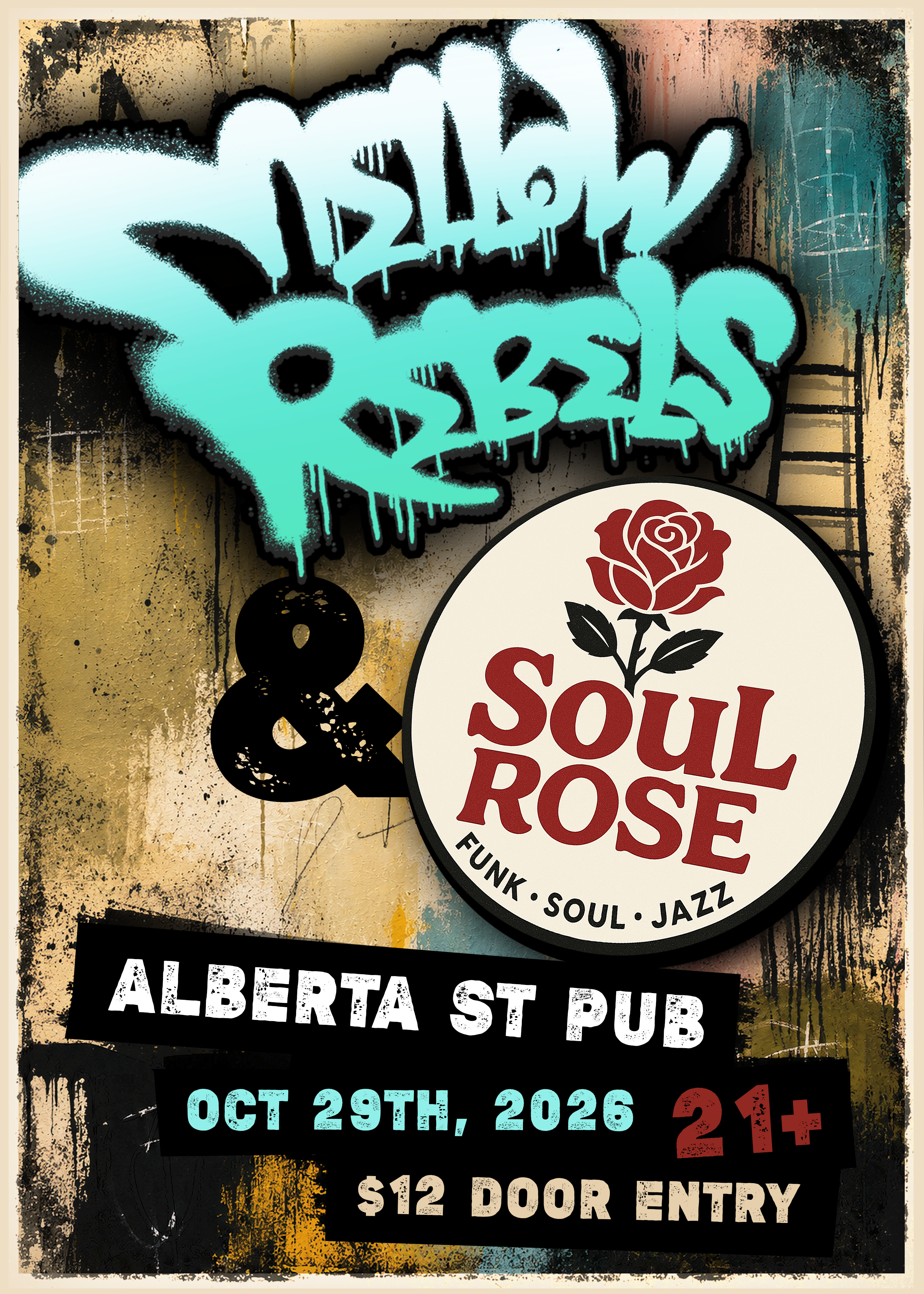 Mellow Rebels at Alberta Street Pub, October 29